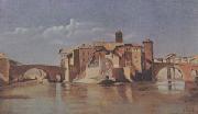 Jean Baptiste Camille  Corot Ile et pont San Bartolomeo (mk11) France oil painting reproduction